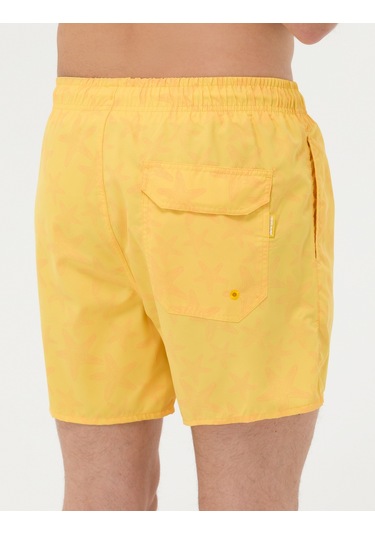 Pierre Cardin Erkek Sarı Deniz Şortu 50275936-vr044 Sarı