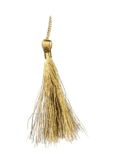 Kına Atölyesi Simli Püskül 7 Cm 50 Adet