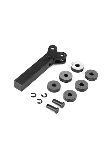 0.5mm 1mm 2mm Tekerlek Lineer Pitch Knurl Kiti İle E18293