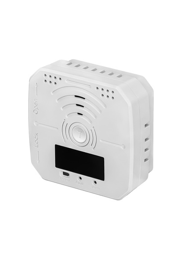 3 Paket Karbon Monoksit Dedektörleri Taşınabilir Co Beyaz