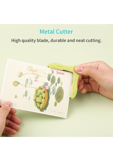 Xindoker Mini Taşınabilir Pvc Köşe Yuvarlatma Aleti - 5mm Yarıçap, Mavi Veya Yeşil Seçenekli