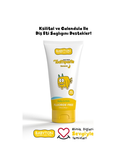 Babyton Muz Organik Diş Macunu 50 G