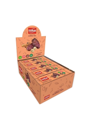 Tadım Hurmalı Bar Fındık&tarçınlı 40 Gr X 20 Adet