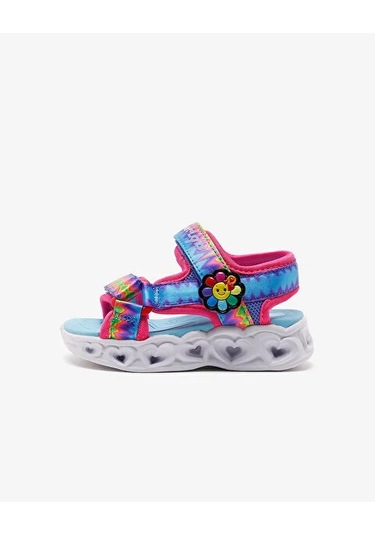 Skechers Heart Lights Sandals 302675n Mlt Işıklı Sandalet Karışık