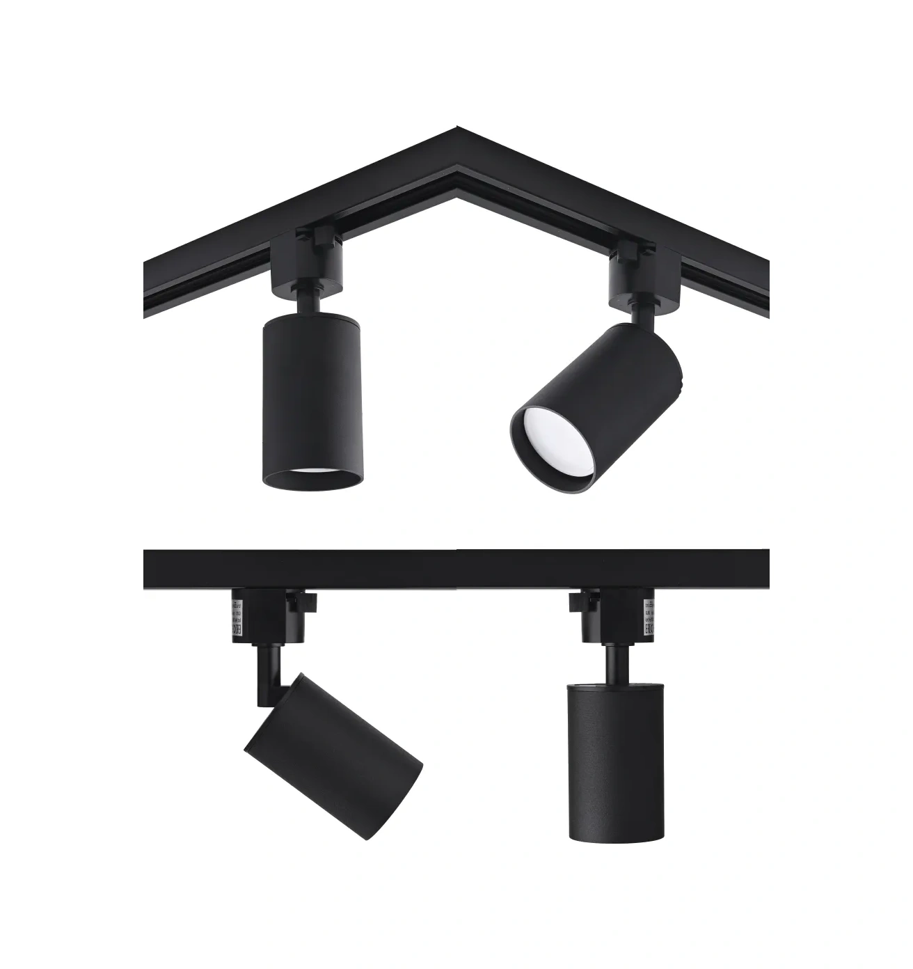 Truenergy Tavan Spotu Yönlendirilebilir Raylı Lamba 261783952 Siyah
