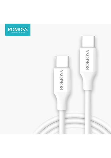 Suofeng Romoss Cb3211 Hızlı Şarj Ve Veri Transfer Kablosu, 1m Uzunluk, Dayanıklı Tpe Malzeme, Dolaşmaz Düz Tasarım