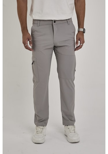 Camp529 Outdoor Tactical Su İticili Likralı Yazlık Erkek Taktik Pantolon Taş