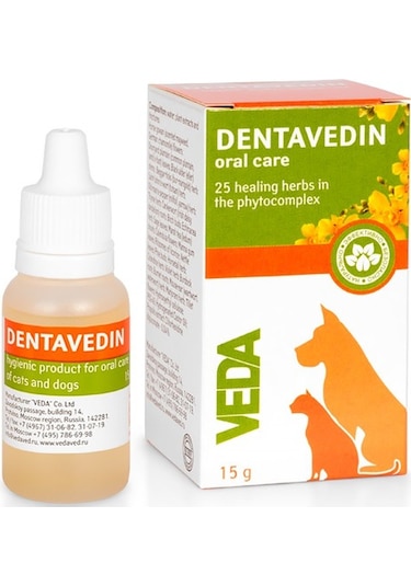 Veda Dentavedin Kedi Ve Köpekler İçin Ağız Temizleme Losyonu