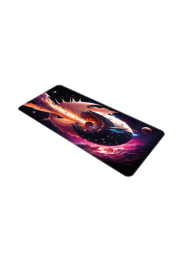 Mouse Pad Büyük Boy Gaming Oyuncu Xl 70x30 Cm SPACESHIP