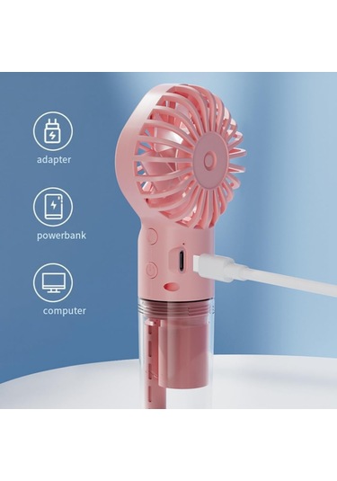 Ambition Taşınabilir El Tipi Fan Su Sisi Fan Öğrenci Yurdu Mini