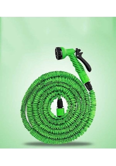 Dancemonkey Yüksek Basınçlı Bahçe Sulama Hortumu Yeşil 15 Metre, Model 15m-gr