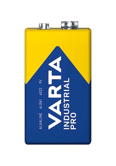 Varta 6LR61 9V Endüstriyel Alkalin Pil