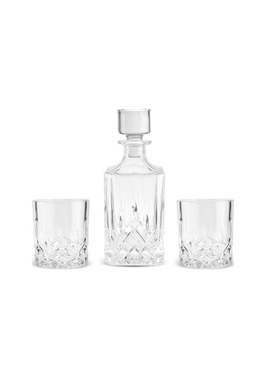 Karaca  King 3'lü Viski Seti Şeffaf