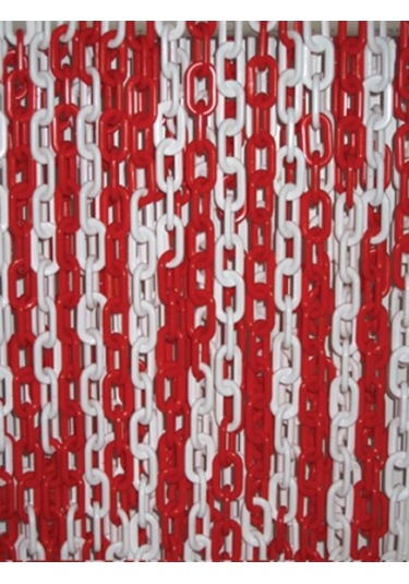 Yeşil Beyaz Park Yapılmaz Otopark Seti 2 Adet 8075 Delinatör + 2 Adet Levha +3 Metre 8mm Plastik Zincir