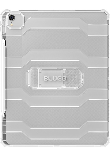 Blueo Apple Uyumlu iPad  Pro10.2/10.5 Resistance Standlı Beyaz Tablet Kılıfı