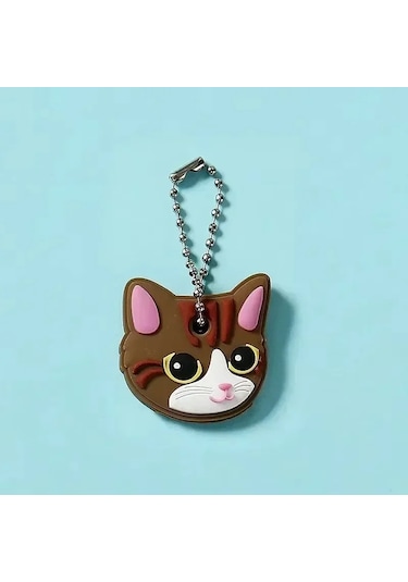 Mınıso 46 Modelli Toptan Anime Anahtarlık Kapağı - Minnie Karikatür Taşınabilir Anahtarlık Tutucu Sıcak Çikolata Whıte