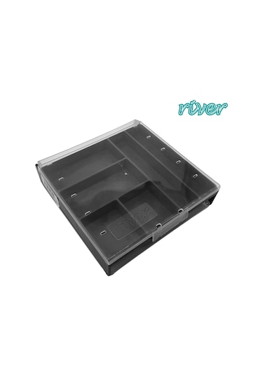 River Çok Amaçlı Lrf Ekipman Kutusu Siyah -8731 - 15 Cm