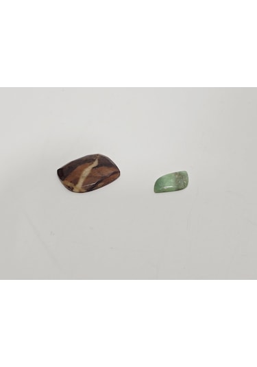Kabaşon Kesim Kuvars Doğal Taş 14,3 Gram Lot 20 renkli