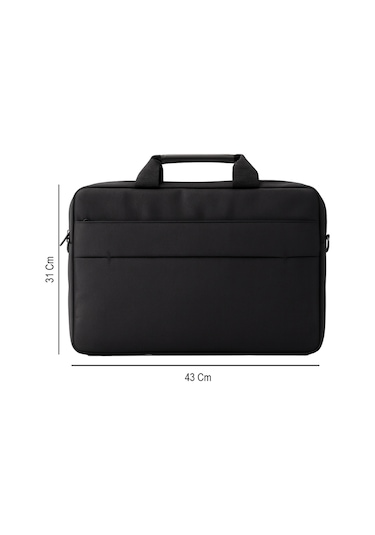 Macbook Uyumlu Pro 16" M4 Vanth Laptop Ve Evrak Çantası Siyah