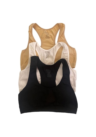 Underwear Bodyway 3'lü Pedli Kadın Sporcu Büstiyer