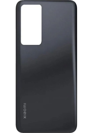 Xiaomi Mi 12t Pro Siyah Arka Pil Kapağı Batarya Kapağı Siyah