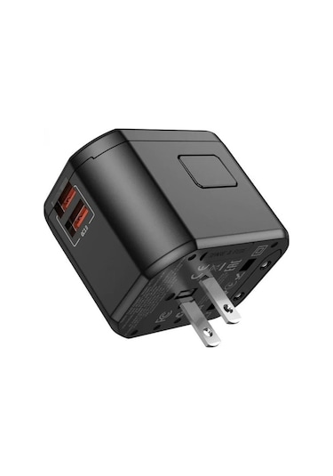 Hoco AC15 20 W PD QC 3.0 Hızlı Şarj Universal Priz