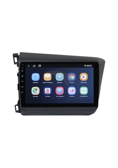 Honda Civic 2012 / 2015 Fb7 9 İnç 4-64 Pro Model Qled Ekran 9"