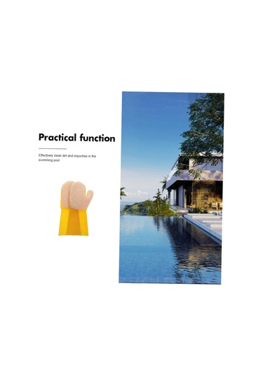 Yüzme Havuzları Temizleme Eldiveni Havuz Sıcak Küvetler Spa Ovma