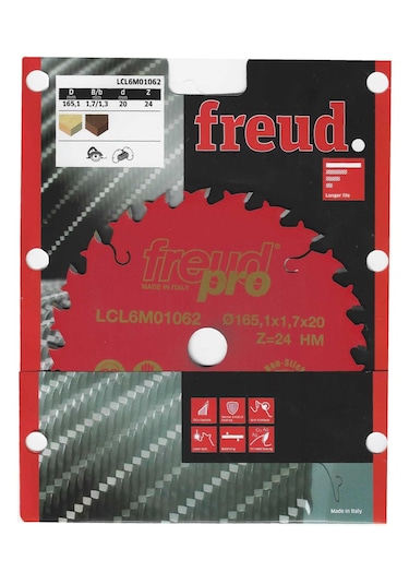 Freud Ahşap Testere Bıçağı Lc16m 165 20 1.7mm 24t Lcl6m01062