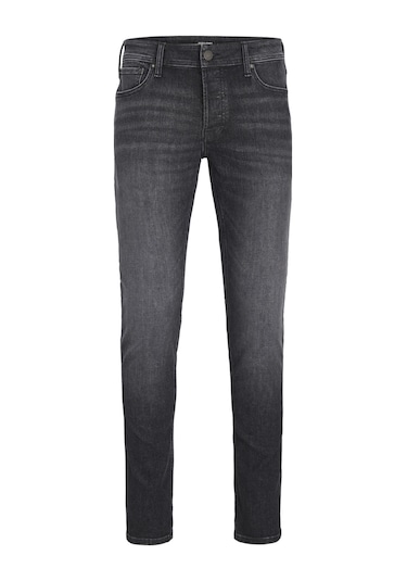 Jack & Jones Erkek Mike 270 Comfort Fit Jean 12246915 Black Denim Siyah