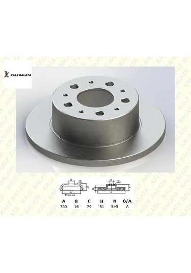 Arka Fren Disk Aynasi 300mm Boxer Iii-ducato 20q
