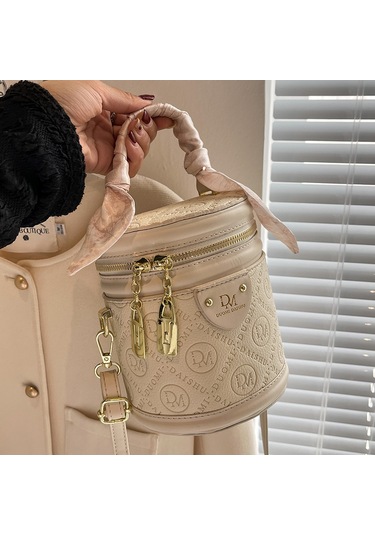 Lyon Gelişim Nişnişni Silindir Elçantası Kovaçantapraz Vücut Çantası - Siyah Siyah