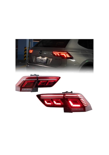 Vw Tıguan 2016-2023 Yeni Dizayn Ledli Arka Stop Lambası