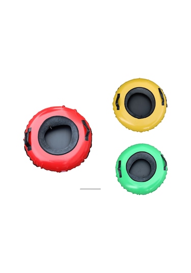 karda kayma botu, şişme kar kızağı Çok Renkli