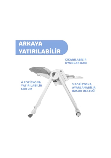 Chicco Polly Magıc Relax Lıght Grey- Toybar-pr 05079502280000