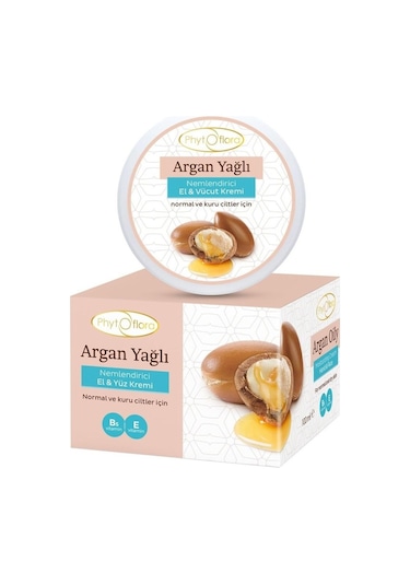 Phytoflora Argan Yağlı Nemlendirici El ve Vücut Kremi 100 ML