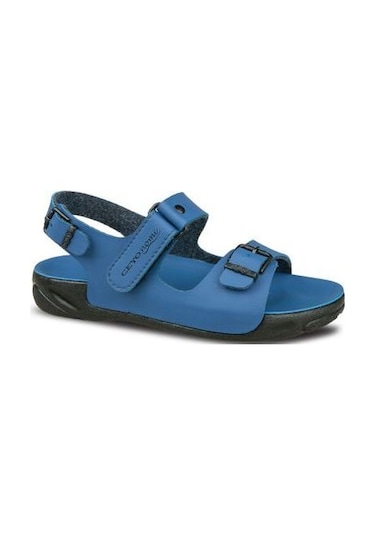 Ceyo Caprı-26ı Sax Ortopedik Erkek Çocuk Sandalet Saks Mavi