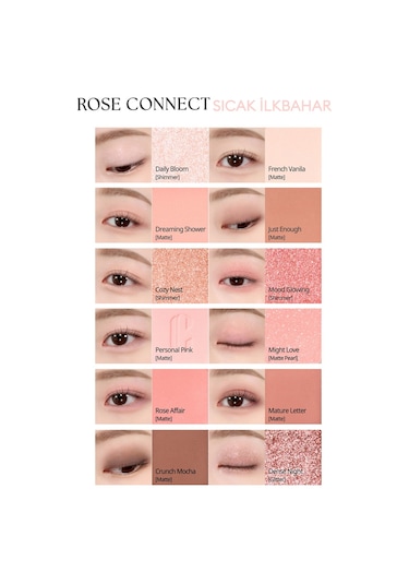 Clio Pro Eye Palette Air 02 Rose Connect