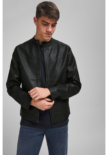 Jack & Jones Jjewarner Erkek Deri Mont 12182461