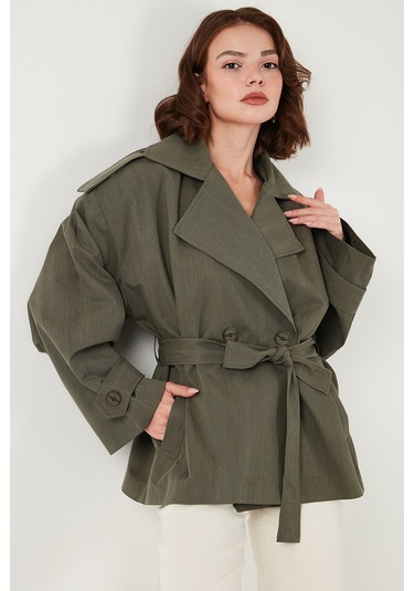 Lela Bayan Trençkot 6839609 Haki Haki