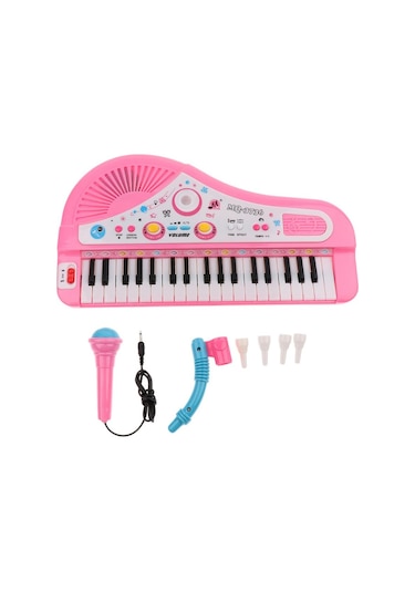 Suntek 37 Tuşlu Elektronik Org Klavye Mikrofonlu Çocuklar