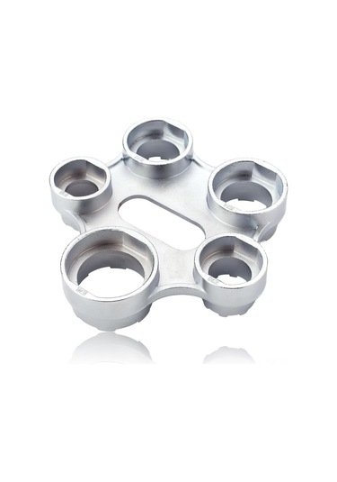 Ximistore9 Metal Ev Tamiri Anahtarı - Mutfak Ve Banyo Musluk Torbası Tamiri İçin Çok Amaçlı Aleti Gümüş