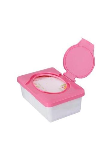 Mendil Plastik Saklama Bebek Mendili Dağıtıcı Leke Dayanıklı Toz Geçirmez Kapaklı Kaymaz Mendil Kutu Tutucu Yatak Odası İçin