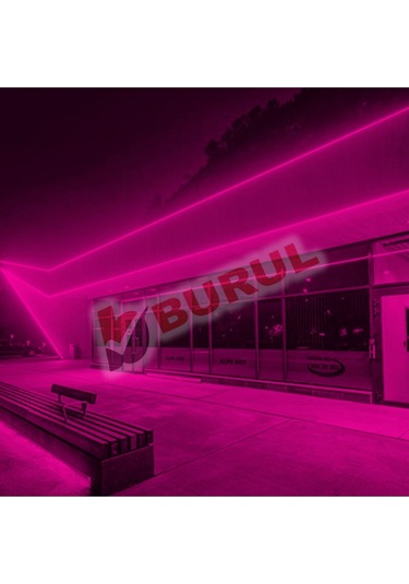 Sb-6509 20 Metre Pembe Işık Neon Led Şerit Dış Mekan Silikonlu Esnek Dekoratif Aydınlatma 220v Fişli