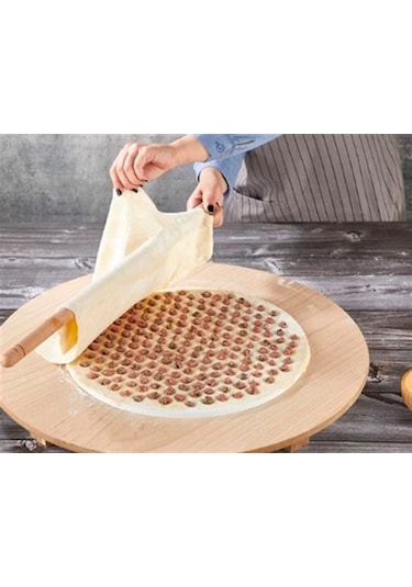 Pratik Mantı Kalıbı Mantımatik Hamur Kesme Aparatı 40 Cm