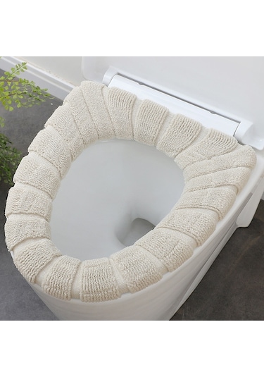 Kalınlaştırılmış Kulplu Klozet Kapağı - Beyaz