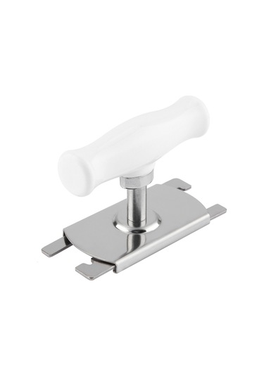 Folinda Stainless Steel Kavanoz Açıcı - Kolay Kilitleme, 2.4-10.2 Cm Kapaklar İçin, Ev Ve Dışarı Kullanıma Uygun, Dayanıklı Ve Hafif Diğer