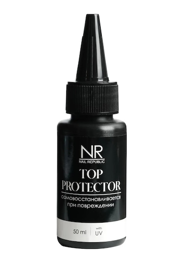 Nail Republic Uv Filtreli Top Coat Protector Salon Boy 50ml