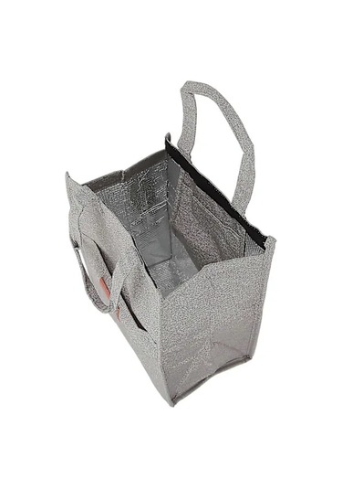 /ea/seyahat, İş, Okul, Piknik İçin Yalıtımlı Gri Su Geçirmez Öğle Yemeği Çantası Çok Renkli