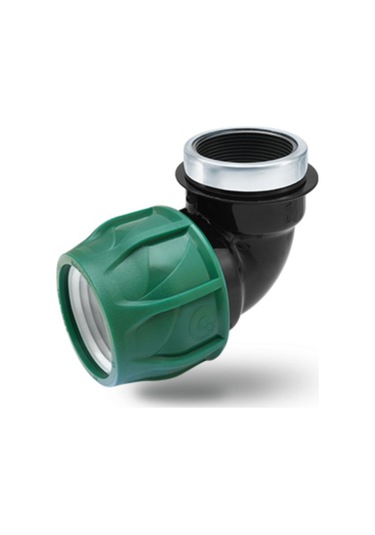 YEŞİL SERİ KABLİN İÇTEN DİŞLİ ( DİŞİ ) DİRSEK ( 20 X ½" )